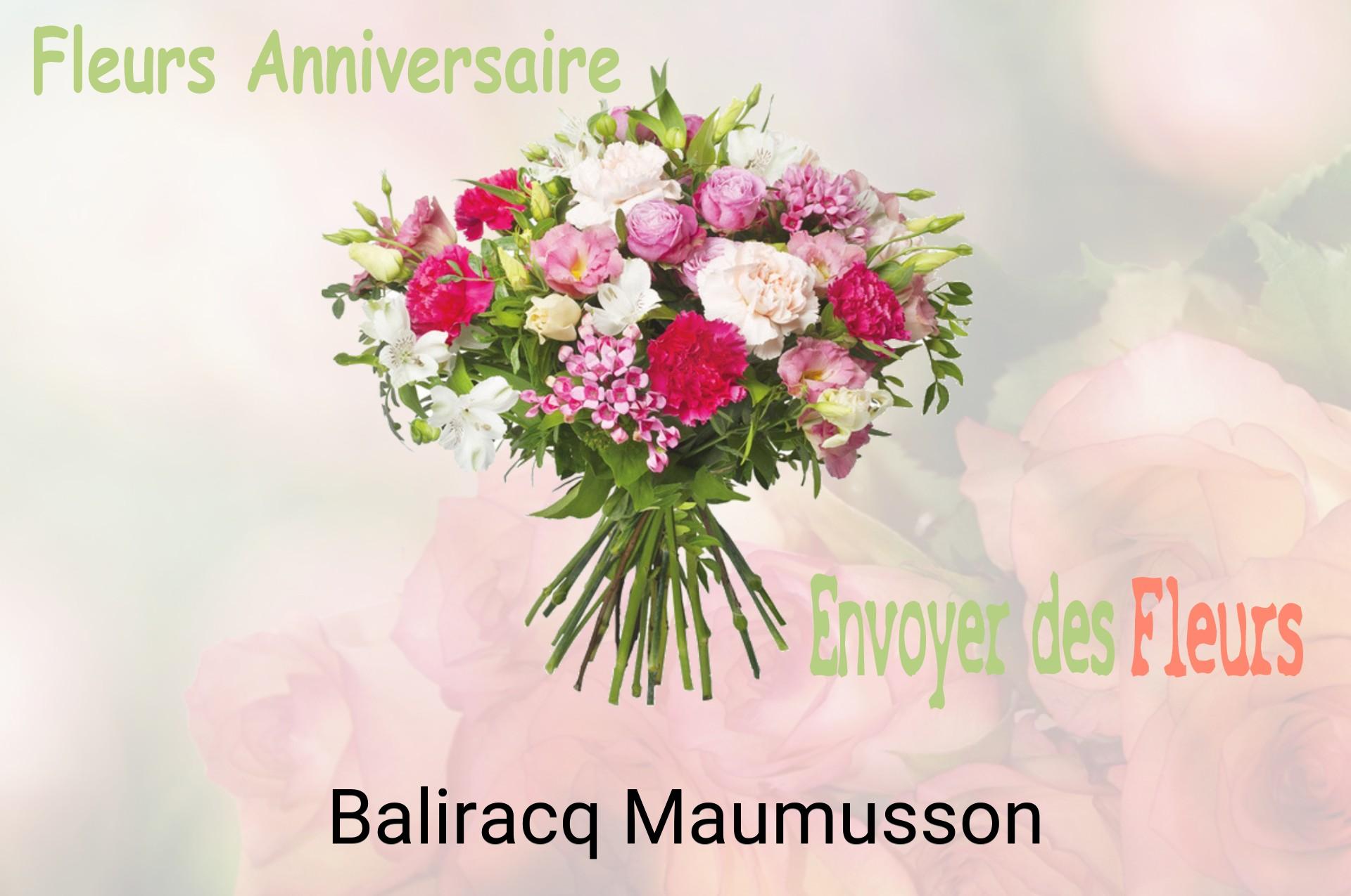 Bouquet de fleurs d’anniversaire livré à Baliracq-Maumusson